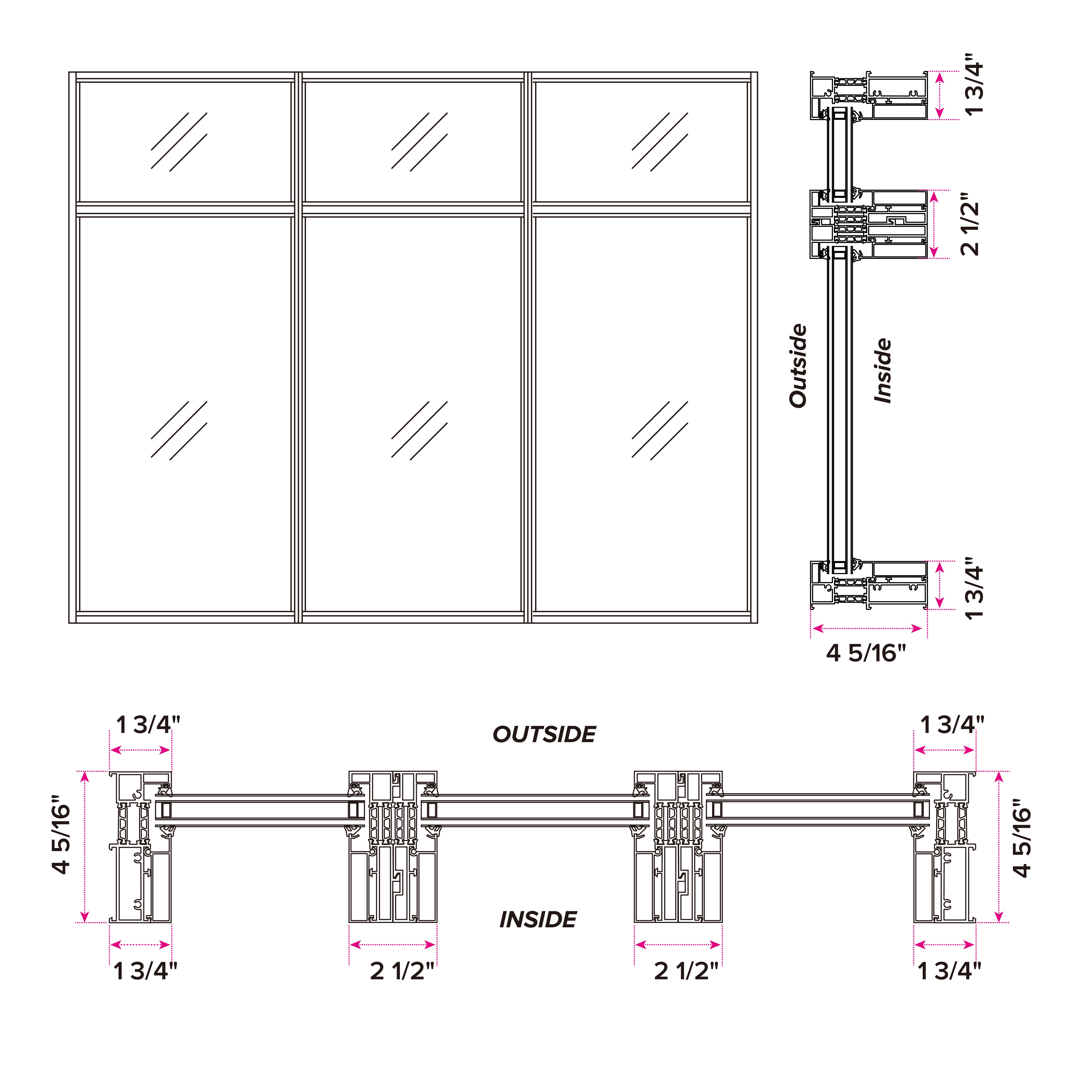 Window wall -110s