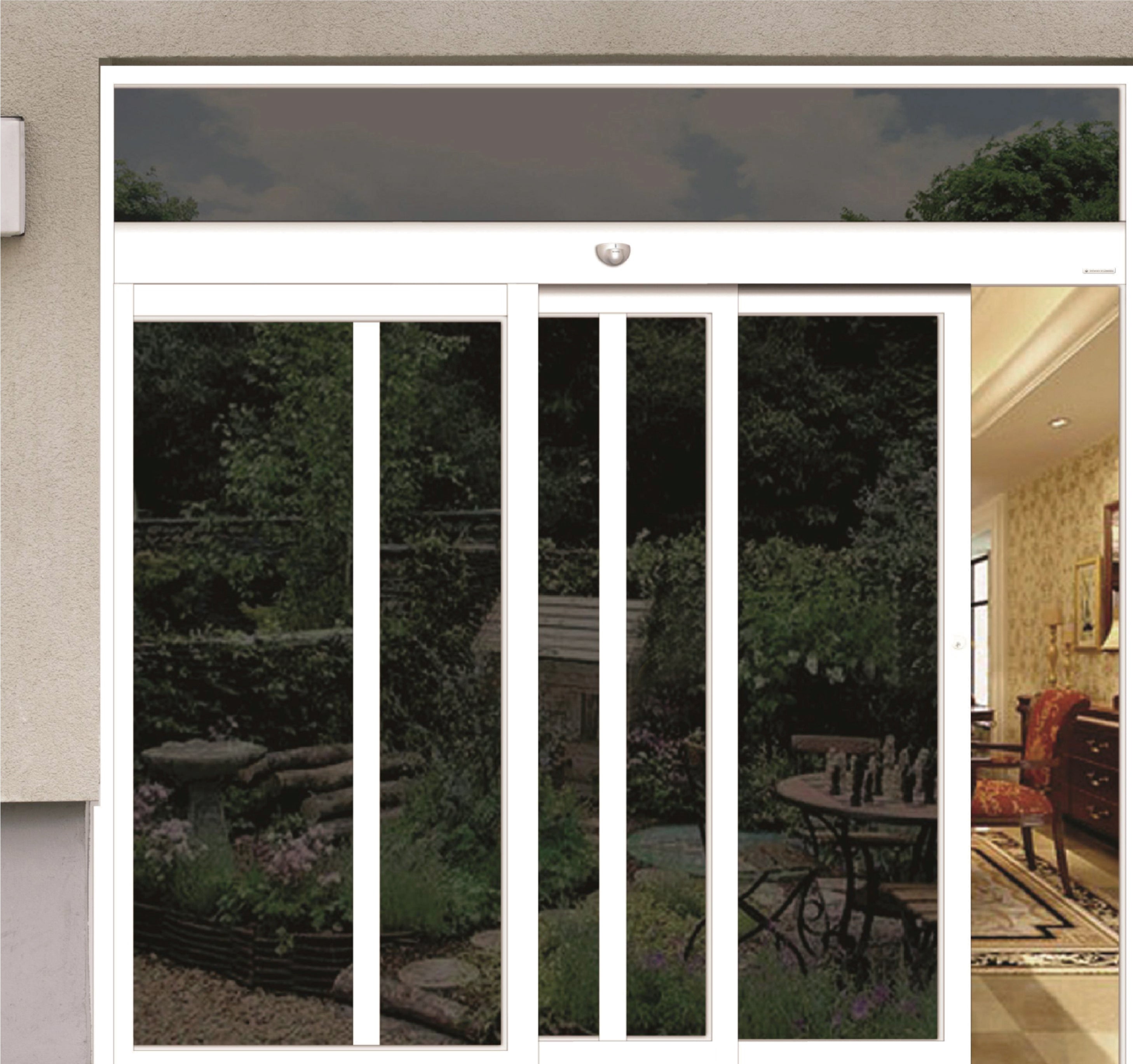 Automatic sliding door