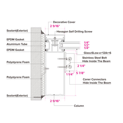 Window wall -110s