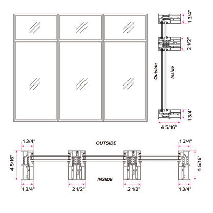 Window wall -110s